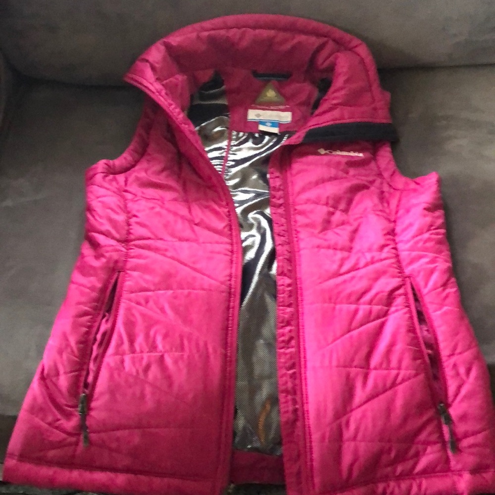 Columbia Omni heat vest. Size small